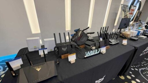 asus announces wifi 7 extendable routers at f1 screening 2