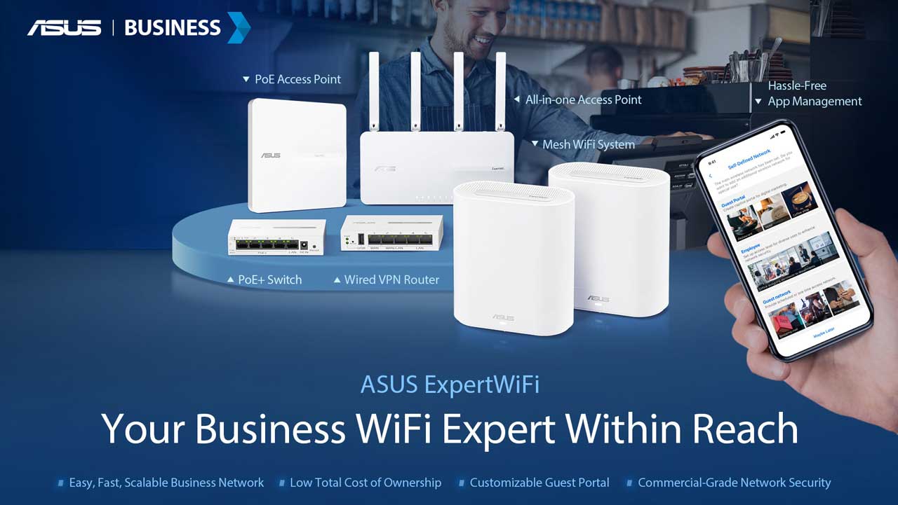 ASUS Announces Availability of ExpertWifi Routers