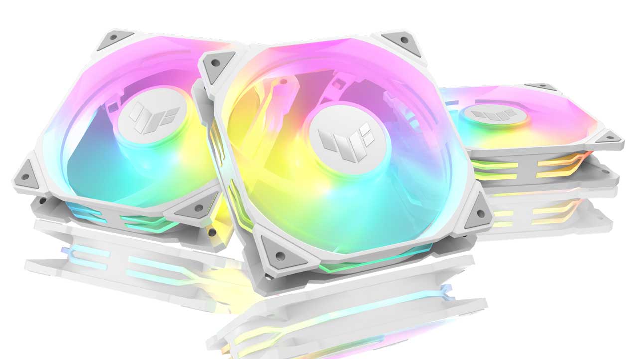 asus debuts tuf gaming tr120 argb case fans 1