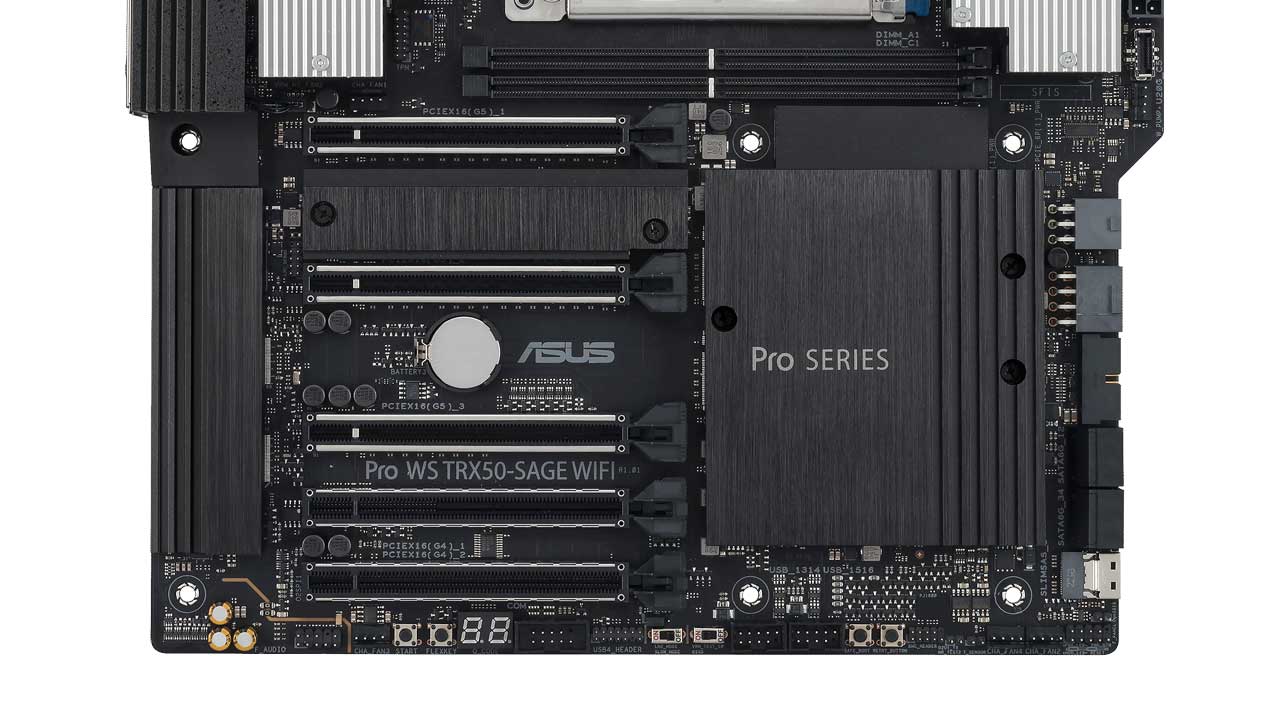 ASUS Details Pro WS WRX90E-SAGE SE and TRX50-SAGE Wi-Fi Motherboards asus details pro ws wrx90e sage se trx50 sage wi fi 3