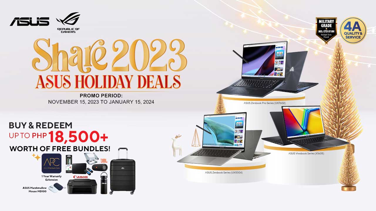 asus details share 2023 holiday promo 3
