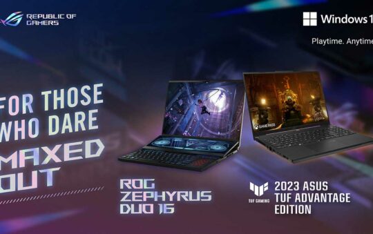ASUS Announces Gaming Laptop Models with AMD Ryzen 7000 Inside