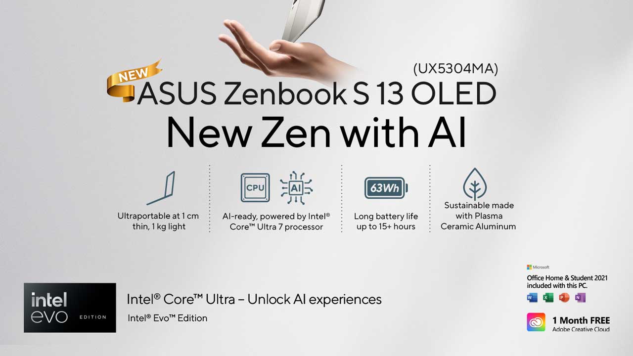 asus intel core ultra 7 zenbook s 13 oled 1