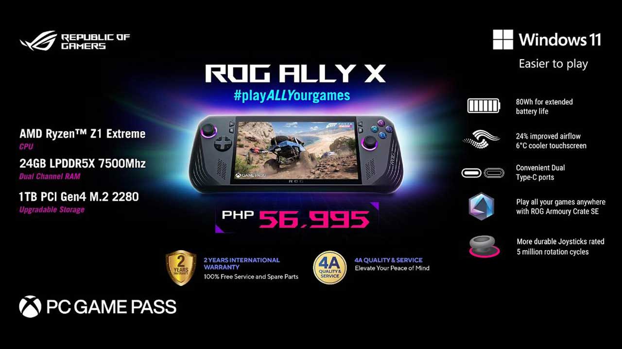 asus officially launches rog ally x in the philippines 1
