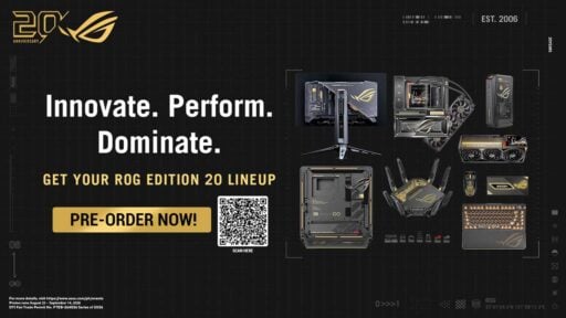 asus pre orders rog edition 20 anniversary