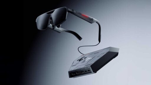 asus reveal rog xreal r1 ar gaming glasses ces 1
