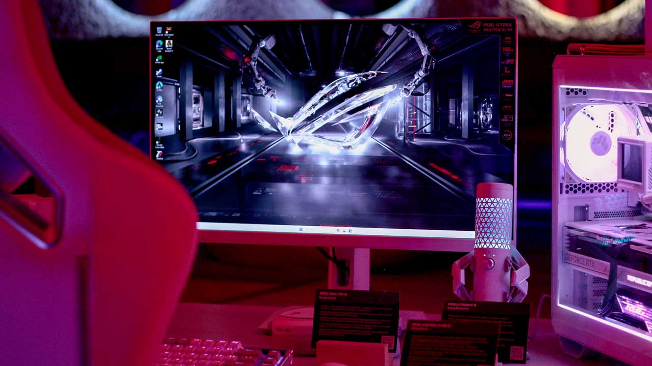 asus unveils 2025 gaming monitor and peripheral lineup 2