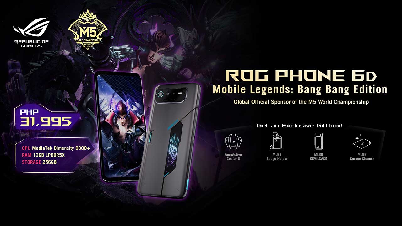 ASUS Unveils the ROG Phone 6D MLBB Special Edition