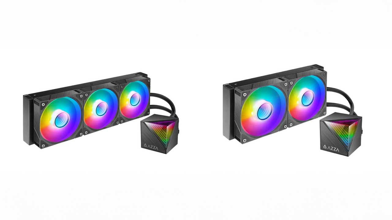 azza launches cube 240 360 cpu coolers 1