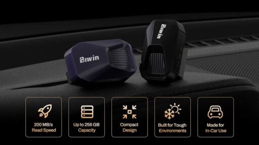 biwin amber uv200 high endurance usb storage cars 1