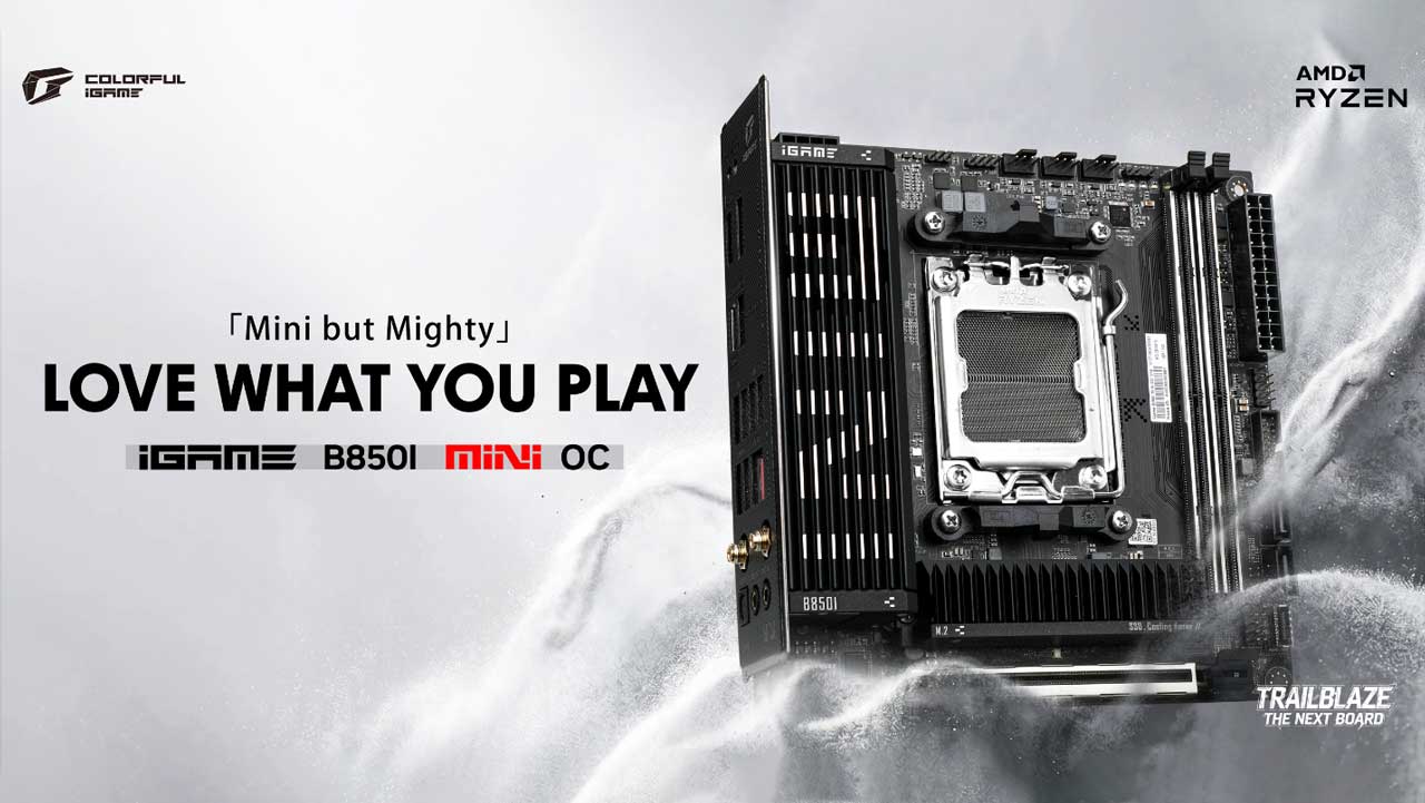 COLORFUL Debuts iGame B850I MINI OC V14 Motherboard colorful debuts igame b850i mini oc v14 motherboard 2