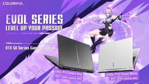 colorful refreshes evol p15 lineup with rtx 50 graphics 1