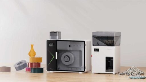 creality announces m1 filament maker and r1 shredder 1