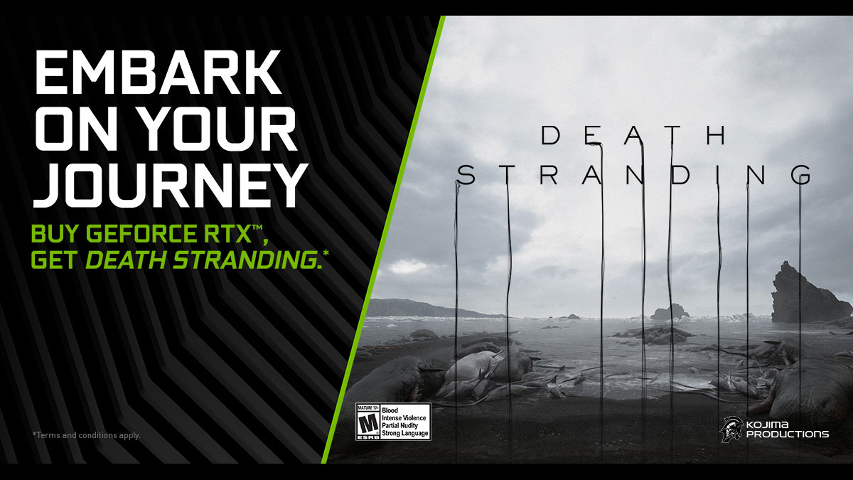 Nvidia Announces Buy GeForce RTX, Get DEATH STRANDING Promo
