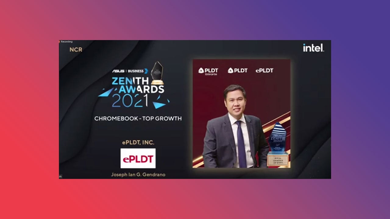 ePLDT 2nd Asus Chromebook Award PR