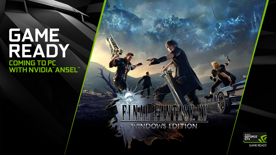 Nvidia Confirms Final Fantasy XV PC – 4K and Latest GeForce Features