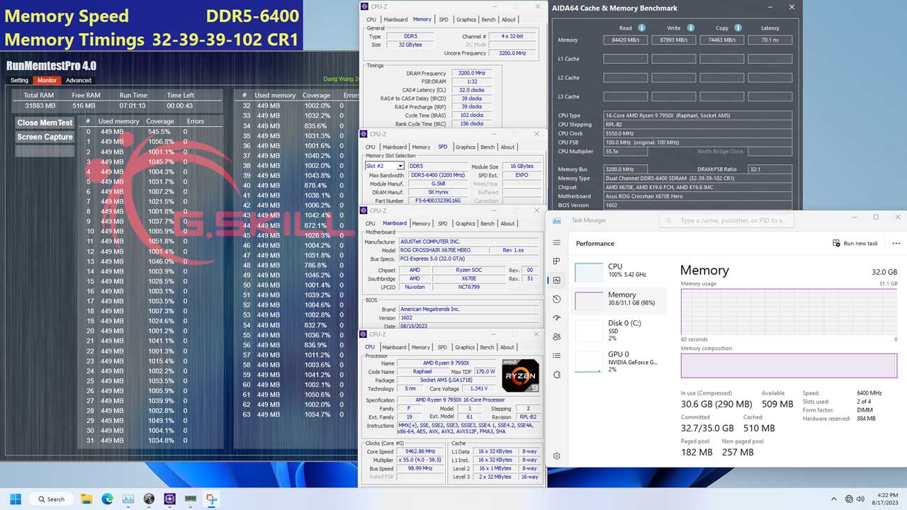 g skill ddr5 6400 kits amd am5 pr 2