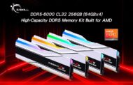 G.SKILL Unveils 256 GB DDR5-6000 Memory Kit G.SKILL Unveils 256 GB DDR5-6000 Memory Kit