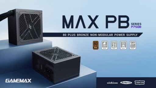 gamemax debuts max pb series atx 3 1 psu 1