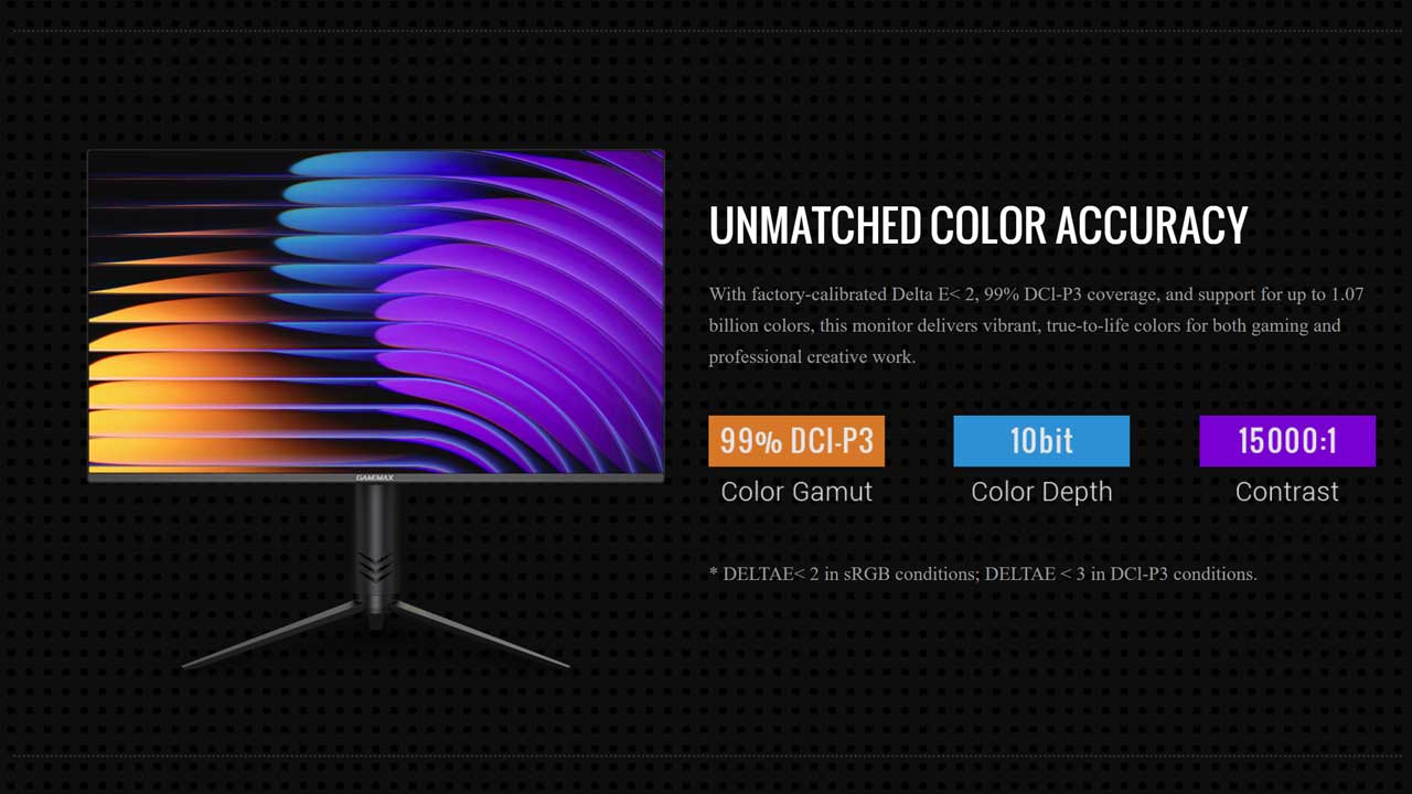 gamemax intros vision gmx32ucdm qd oled gaming monitor 2
