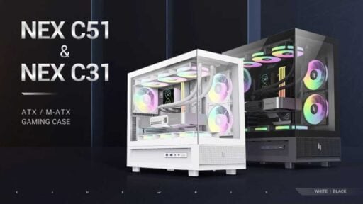 gamemax launches nex c51 c31 panoramic cases 3