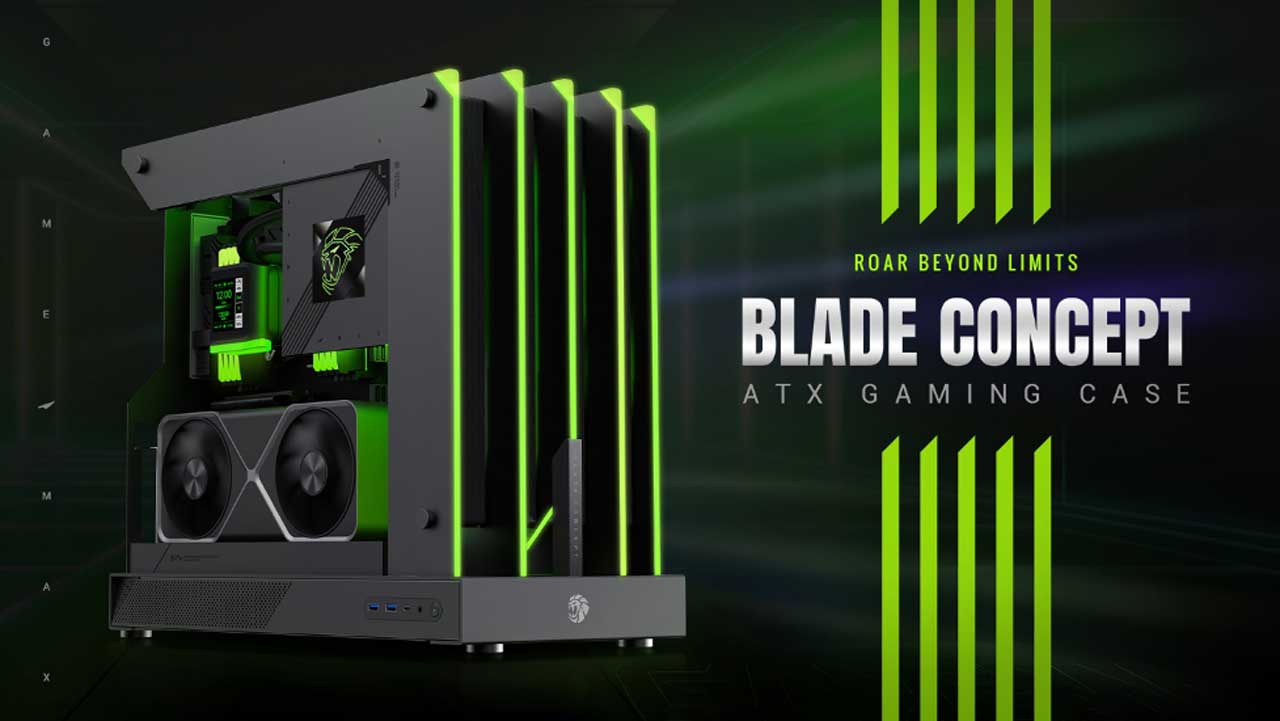 GAMEMAX Unveils BLADE CONCEPT ATX Case