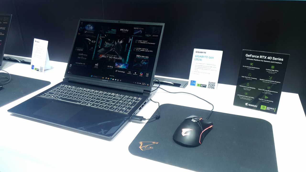 gigabyte demos aorus 17 g6x g16x gaming laptops 5