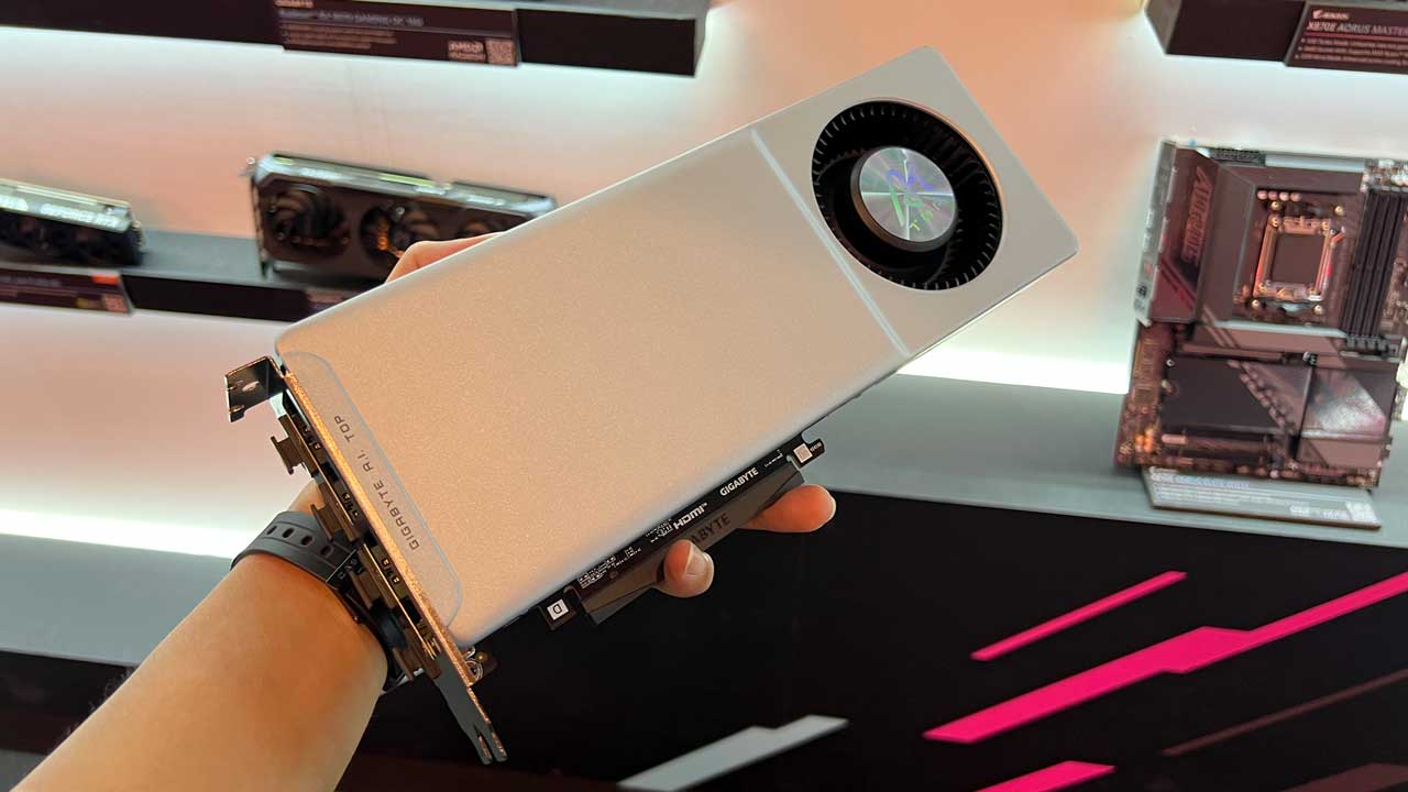 gigabyte details radeon ai pro r9700 graphics at computex 4