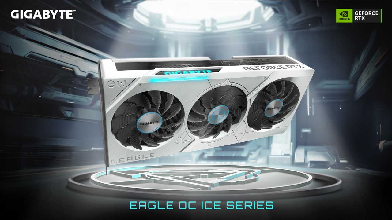 GIGABYTE Launches GeForce RTX 40 EAGLE OC ICE Models