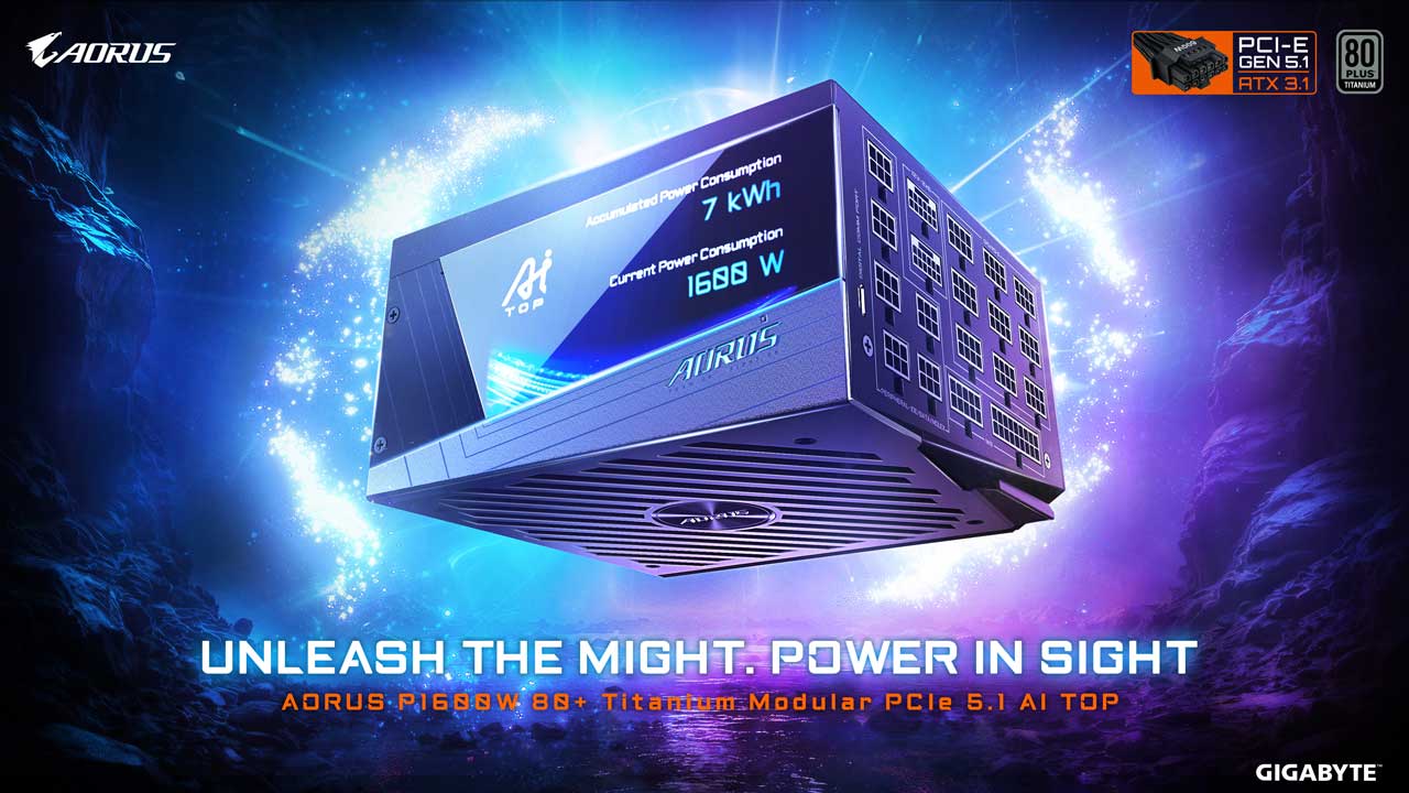 gigabyte releases aorus p1600w power supply 1