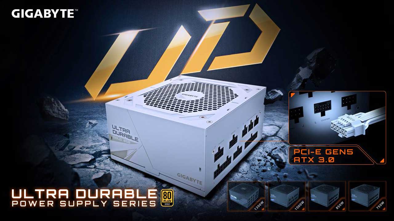 GIGABYTE Launches UD850GM and UD750GM PCIe 5.0 PSU