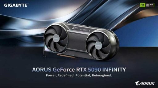 gigabyte unveils aorus geforce rtx 5090 infinity 1