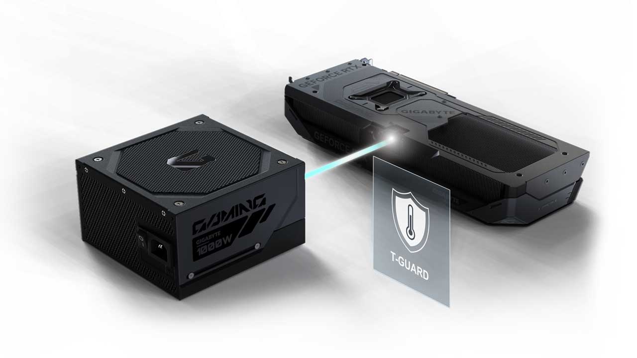 gigabyte unveils gaming psu t guard thermal monitoring 2