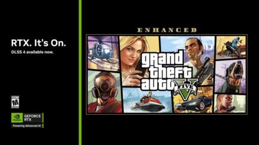 gta v enhanced now supports dlss 4 mfg