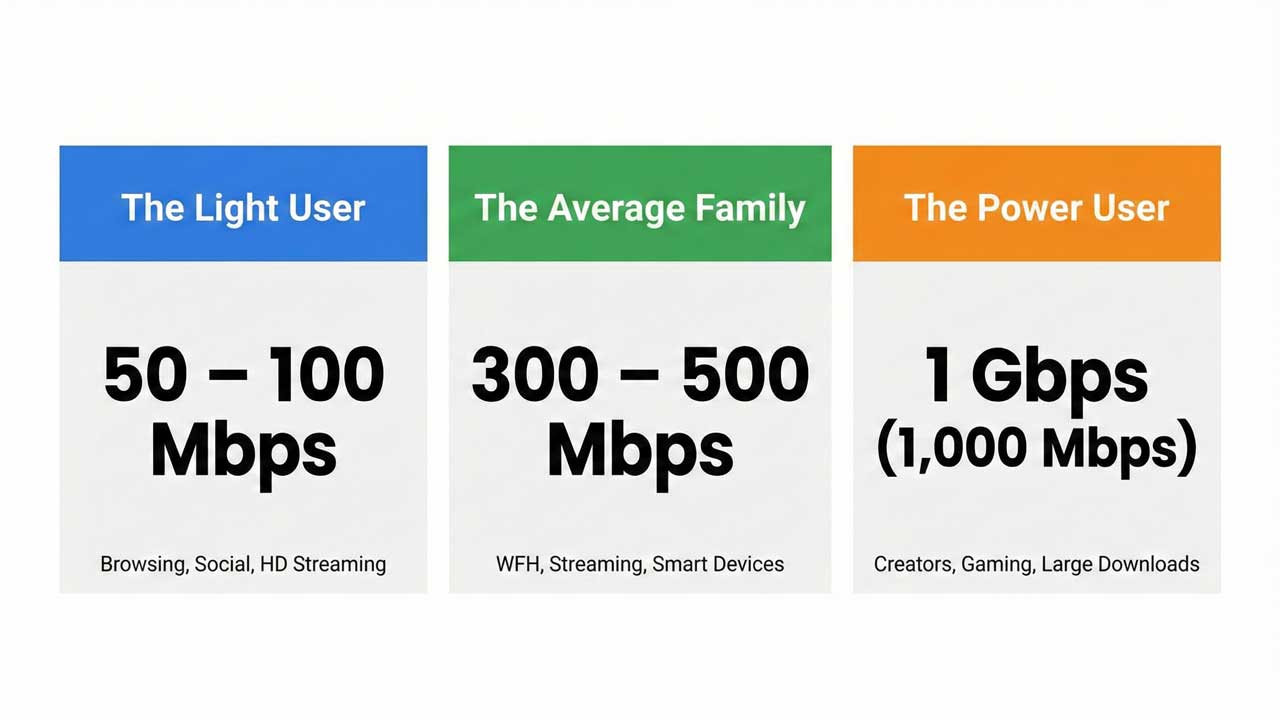 how much mbps do you really need 3