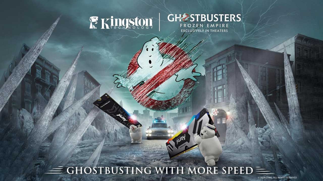 Kingston Joins Forces with Ghostbusters: Frozen Empire