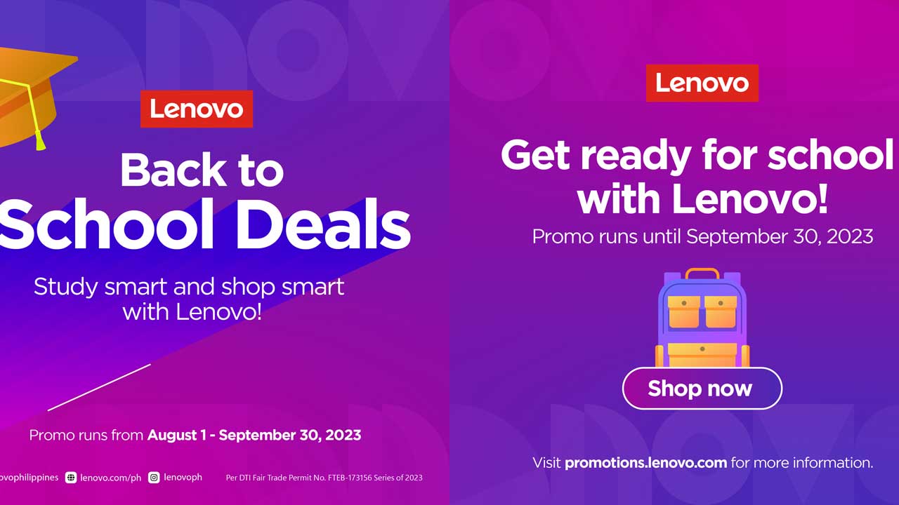Shop and Study Smart with Lenovo’s 2023 Back-to-School Deals!
