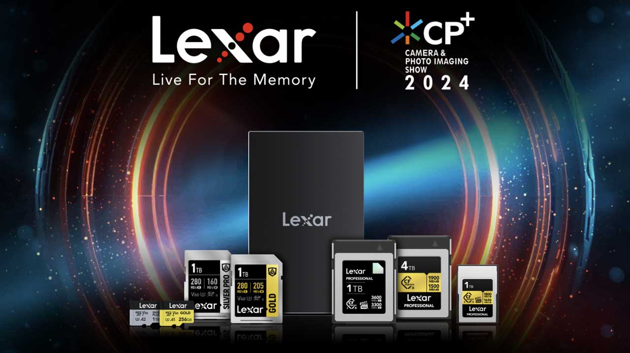Lexar Introduces Cutting-Edge Flash Memory Solutions at CP+ 2024 Japan