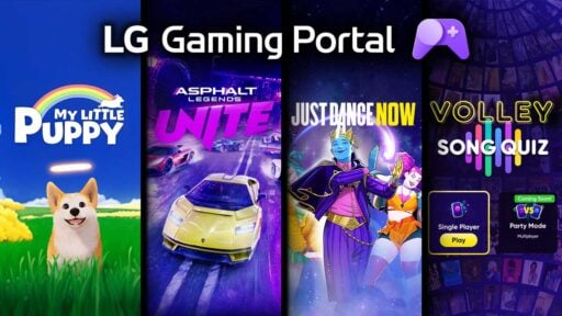 lg expands webos with more gaming portal titles