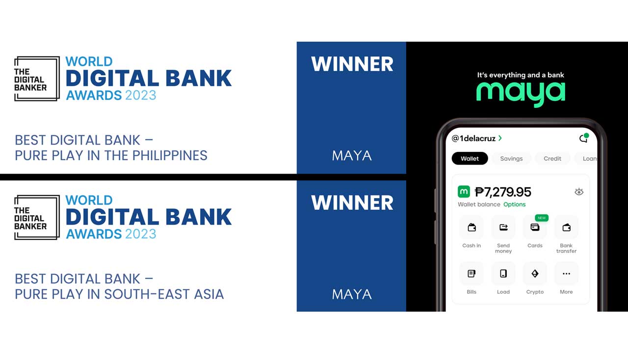 Maya Wins “Best Digital Bank” at WDB Awards 2023
