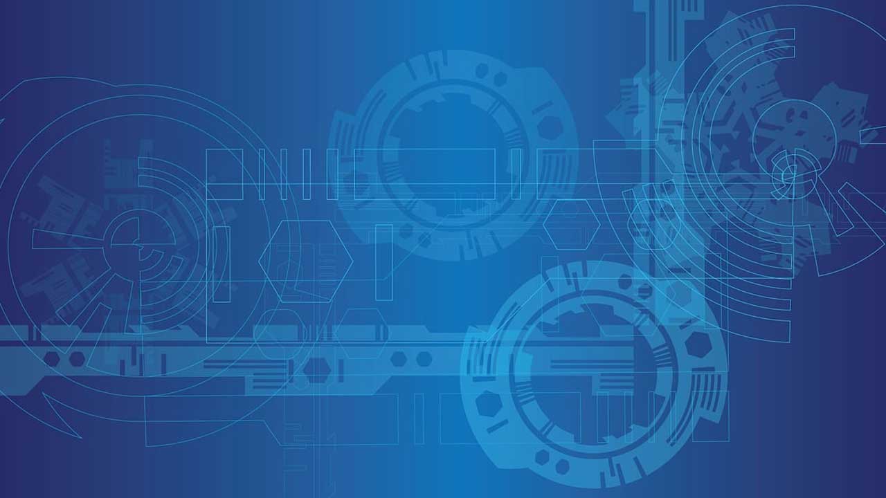 Abstract Image of Modern Technology Elements