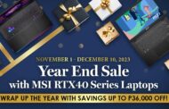 MSI Outs Laptop Year-End Sale with Discounts, Save up to P36,000!