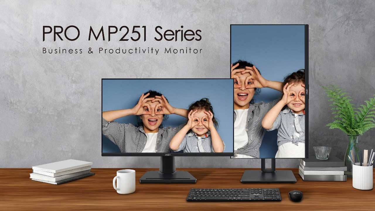 msi releases pro mp251 series 100 hz monitors 2