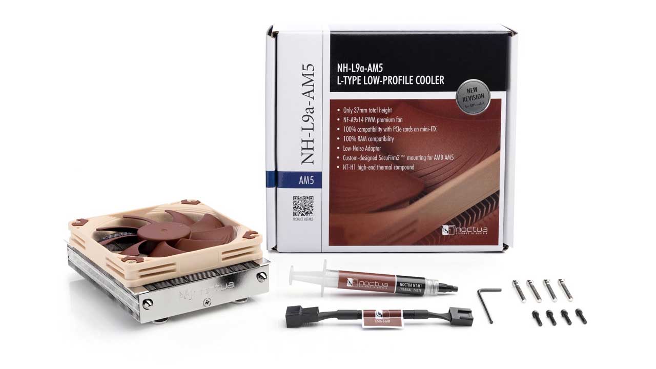 noctua nh l9a am5 low profile pr 1