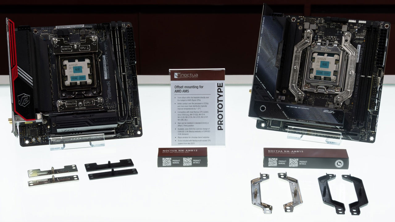 Noctua Offset, Direct Die Mounting and More at COMPUTEX 2023