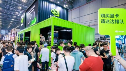 nvidia draws crowds at bilibili world with rtx 50 series 2