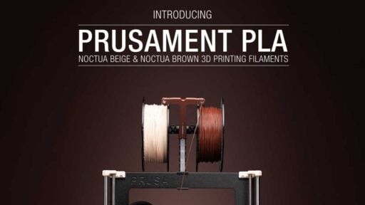prusa noctua launch official signature colored filaments 2