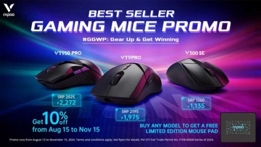 rapoo offers 10 discount limited edition gaming mouse pad 2