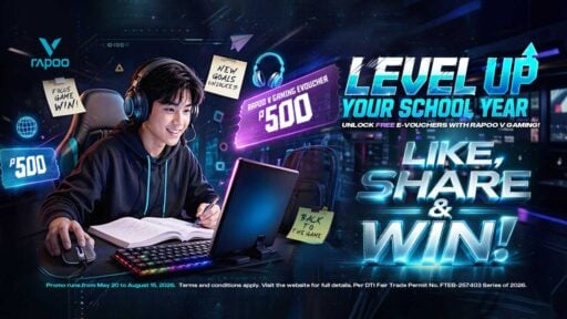 rapoo v gaming launches back to school evoucher promo