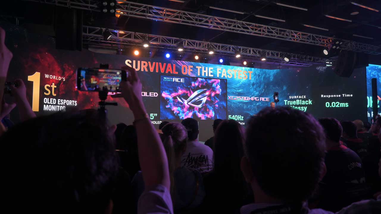 rog 20th anniv monitors 540 hz cutting heat 2
